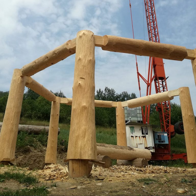 Stavba zrubového altánku | jrloghomes.sk